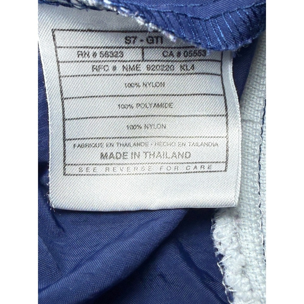 Vintage Nike Pullover Windbreaker Men XXL Navy Blue V-Neck - Picture 4 of 8